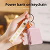 JayoWade Portable Charger Chain Mobile Mini Powerbank With Cable Batterie Externe 2000mah Phone Small Chain Keychain Power Bank 2