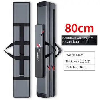 낚싯대 가방 캐리어 낚싯대 보관 가방, 이중 레이어, 옥스포드 천, 대용량 방수 가방, 70cm, 80cm, 90cm
