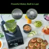 JB9040BK TriForce Power Blender 1600W, 68oz, iTexture Control,Black 4