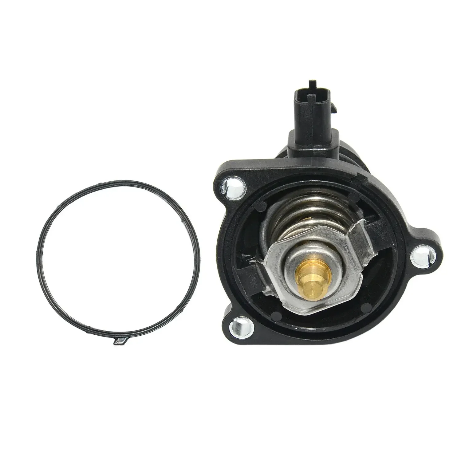 Engine Coolant Thermostat Thermostat Housing Cover Thermostat Housing 55593033 for VAUXHALL ADAM/ CORSA D /E 1.2 /1.4 2006 Onwards
