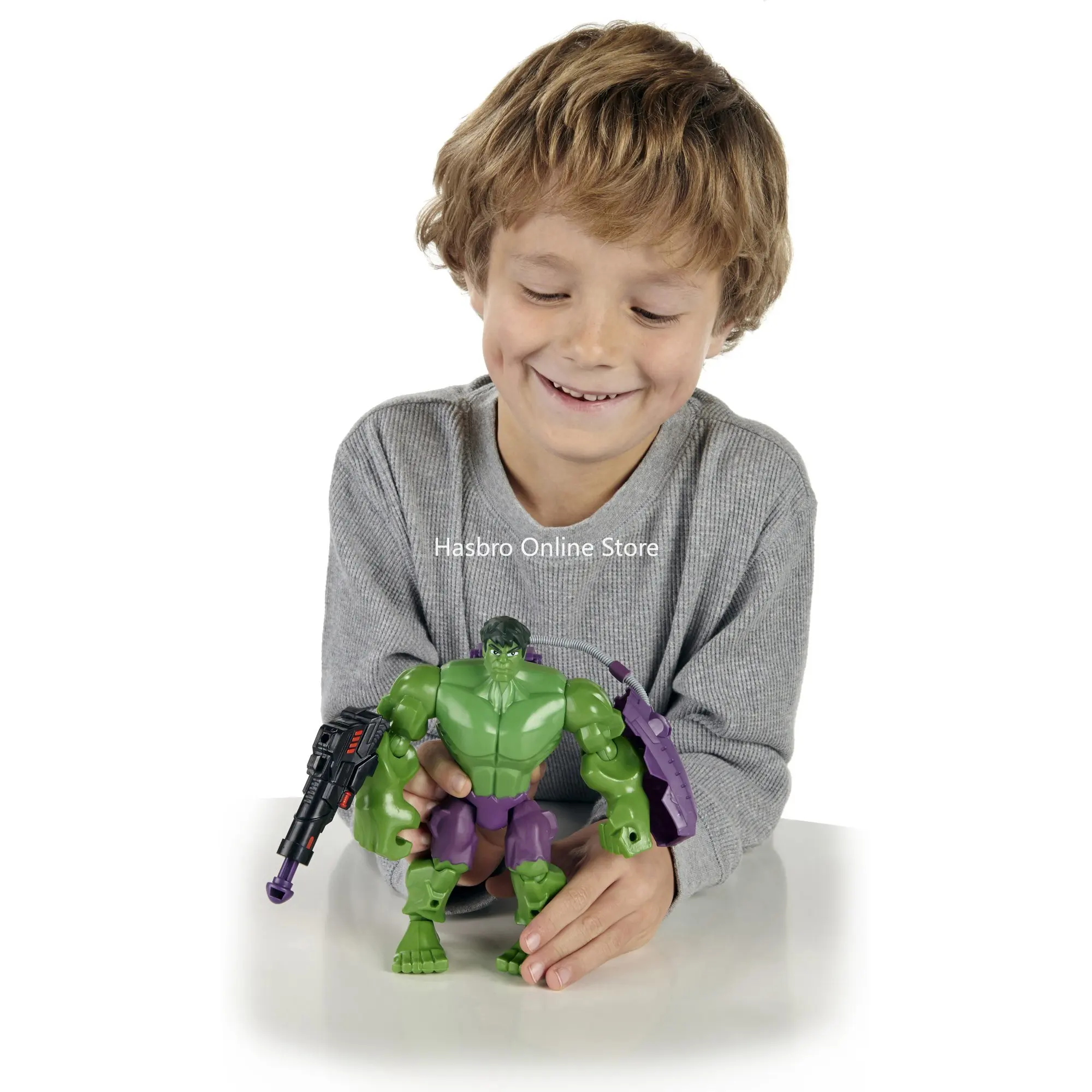Hasbroマーベルスーパーヒーローマッシュ、ハルクフィギュア、6