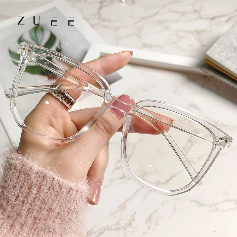 

2022 New Anti-blue Glasses Computer Eye Protection Glasses for Men and Women Anti Blue Glasses Clear Glasses Fake Glasses