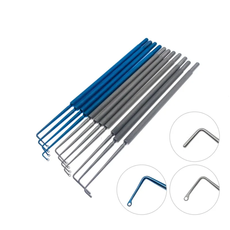 

Helveston Muscle Hook Titanium Stainless Steel Muscle Hook Ophthalmic instrument