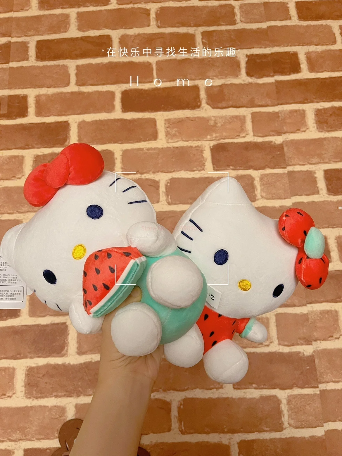 Sanrio Hello Kitty Flower Pot Culture Plush Toy Desktop Decoration Cartoon Plush Plant Home Furnishings Ornament Gift Flower 6