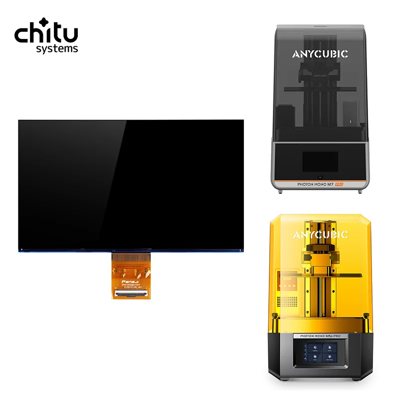 Anycubic Photon Mono M5s Pro / Mono M7/ M7 Pro 10,1 Zoll 14K Monochrom Original LCD Bildschirm Ersatz 3D Drucker Teil