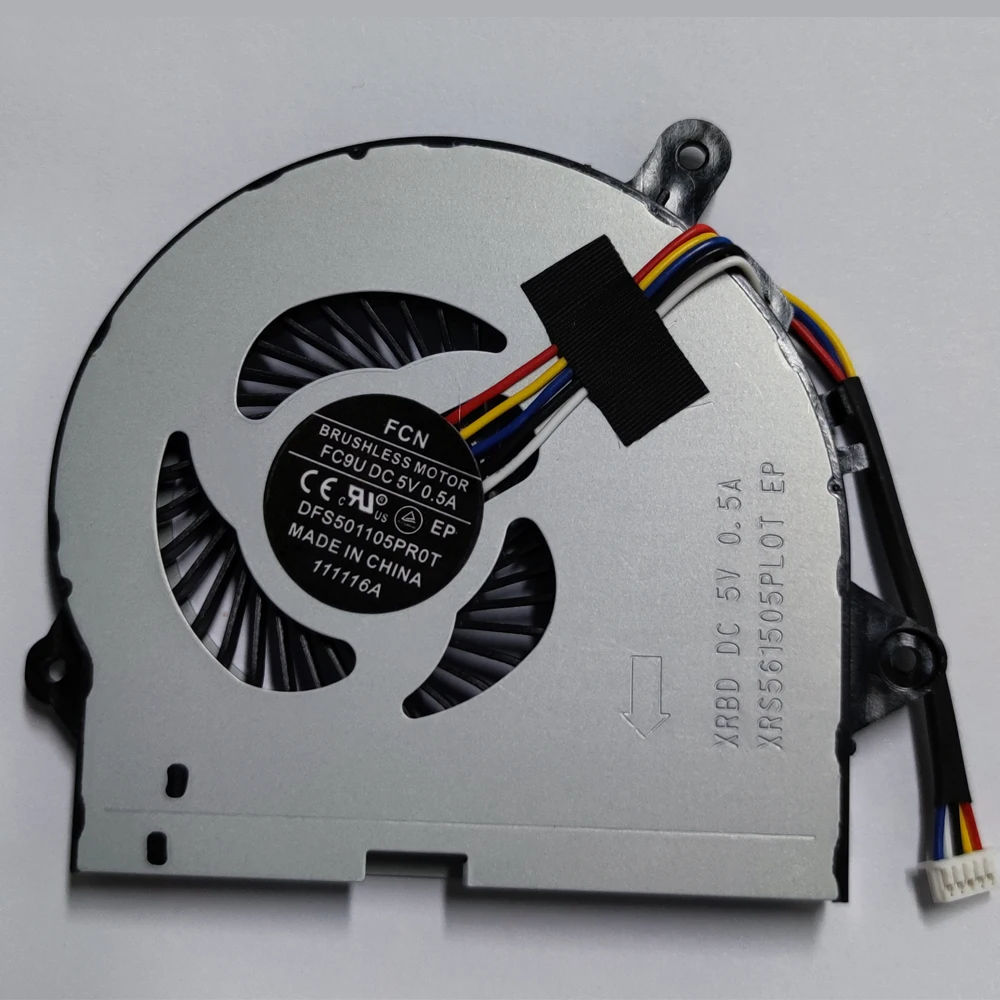 Laptop CPU Cooling fan For Lenovo Ideapad 300-15 15ibr 300-15ISK 300-14ISK 300-17ISK notebook PC Cooler radiator fans 5F10K42885