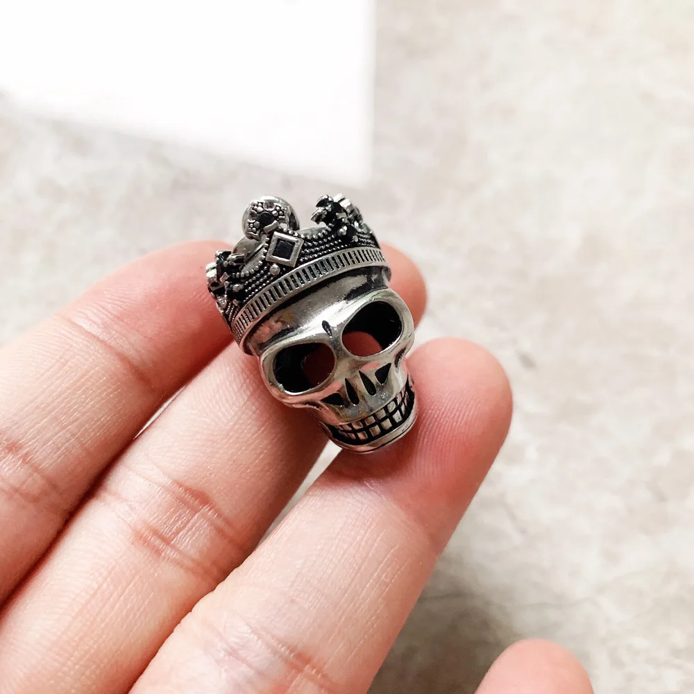 Diamond Crown Skull Ring – Silverado Gallery