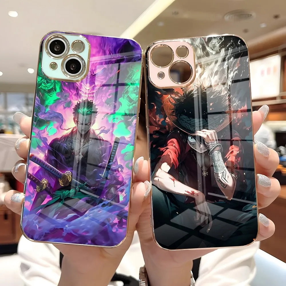 Custodia Per Telefono Pirate Monkey D Rufy Roronoa Zoro Per Samsung S24 S23 S22 S21 S20 S20Fe S10 Plus Custodia In Silicone Elettrolitico