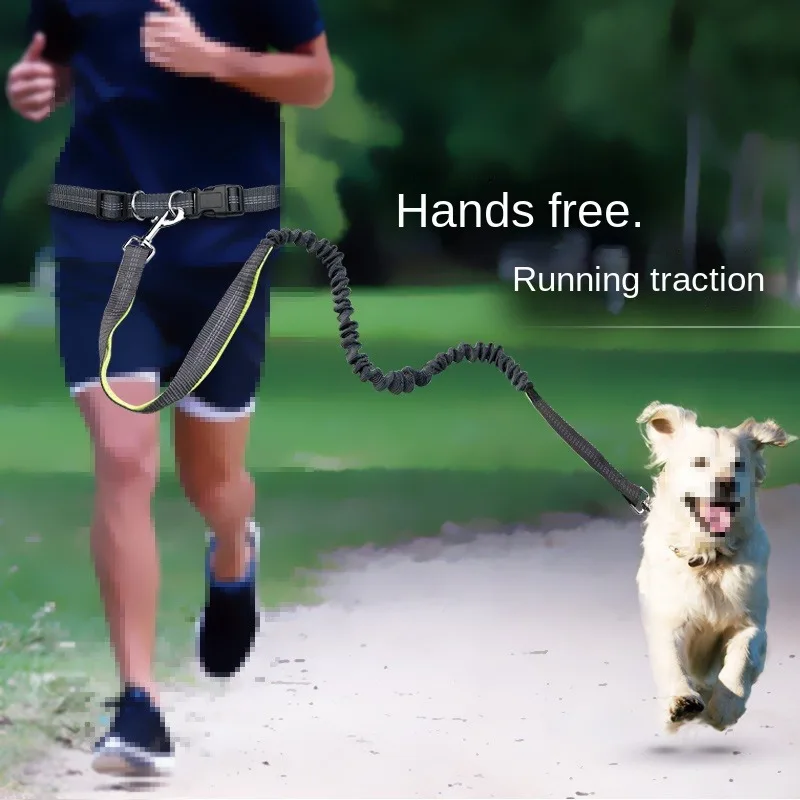 Hands-Free Dog Leash – Adjustable Waist Belt for Running, Walking & Jogging 5