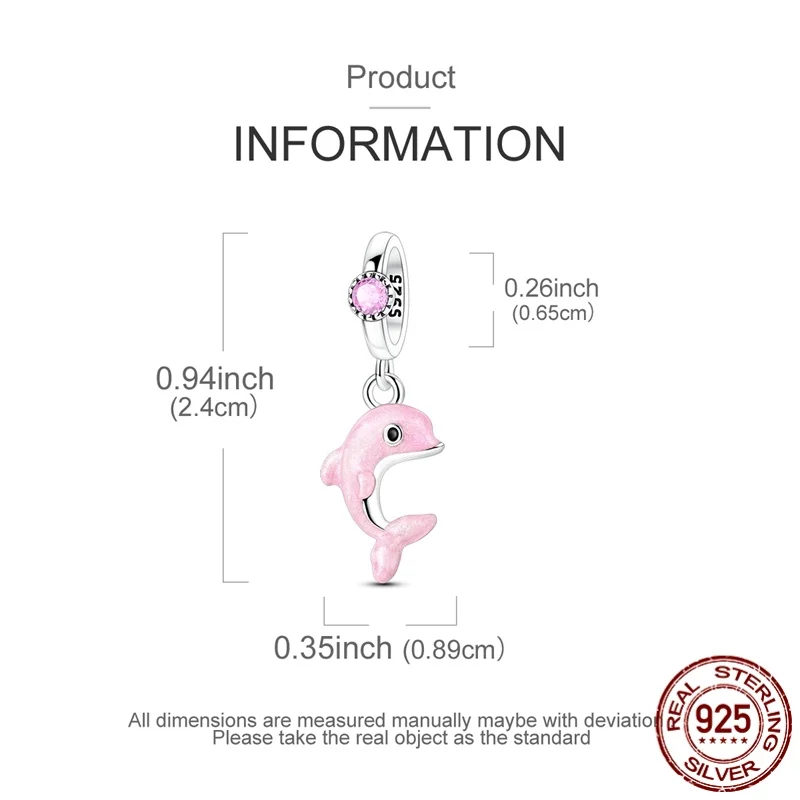 Neue 925 Silber Charms Perlen Original Früchte Wahrzeichen Gebäude Anhänger Fit Frau Schmuck Geschenke Für Armband DIY Machen – Detail 23