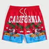 Holiday Style 3d Printed Shorts For Men's Outdoor Sports Surfing Board Shorts Fashion Leisure Trend Quick Drying Short Pants 2