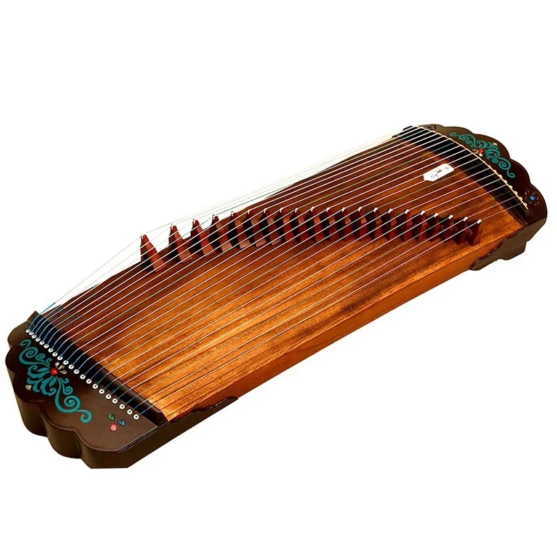 100cm Portable Mini Guzheng Handmade Paulownia Wood Zither Beginner Guqin Traditional Chinese Music Instrument Accessories