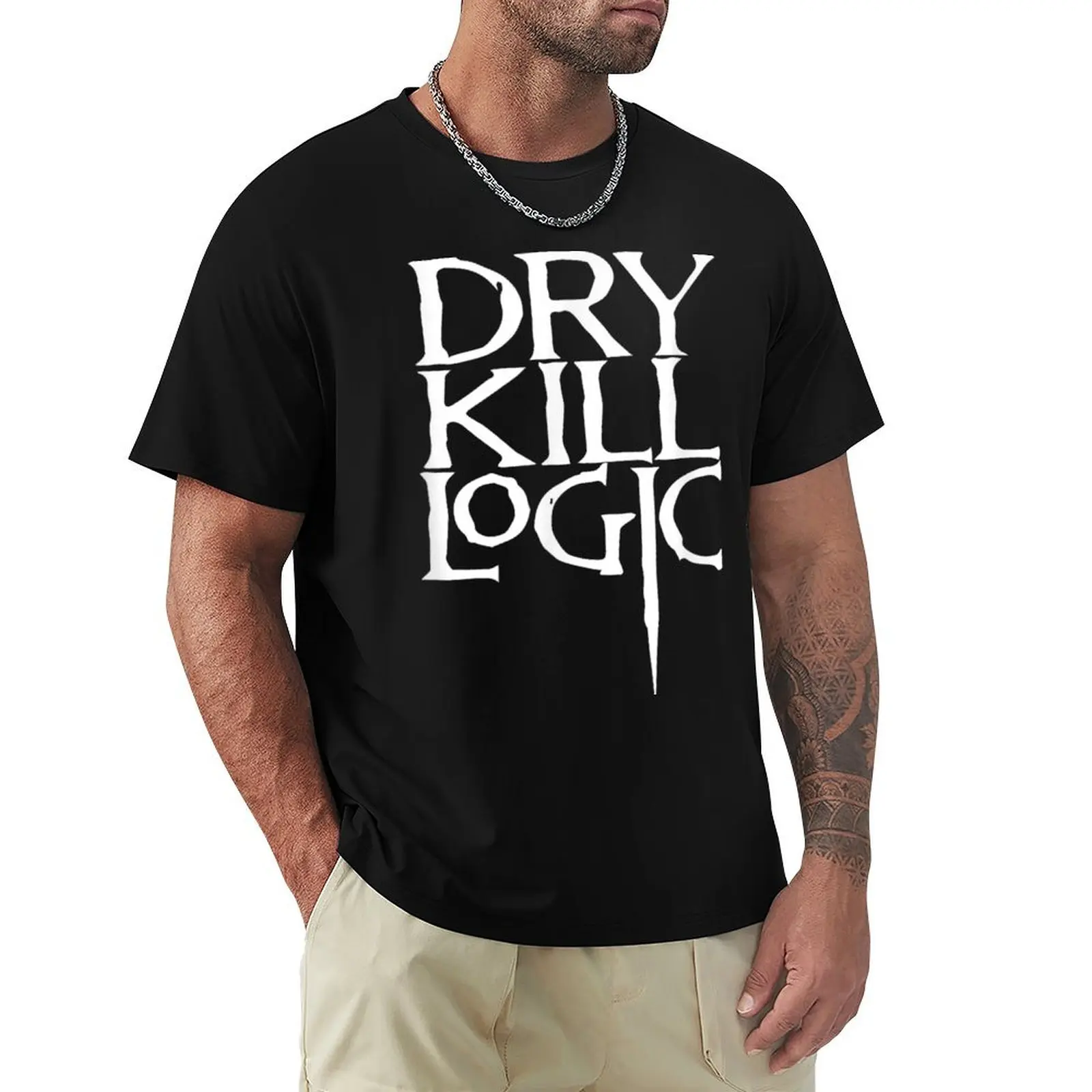 Dry Kill Logic T-Shirt korean fashion new edition plain mens big and tall t shirts