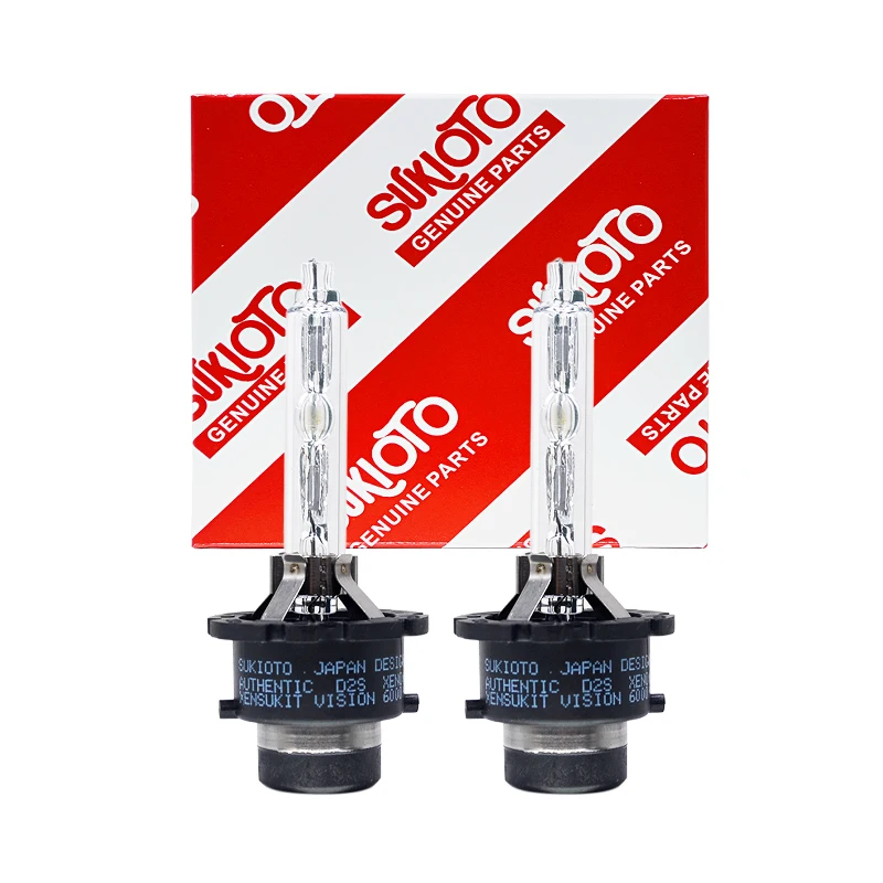 2PCS SUKIOTO GENUINE JAPANESE DESIGN 55W D2R Xenon Bulbs D4R 35W Car Xenon Lamp D2S D4S HID Headlight 66240 66440 Standard Light