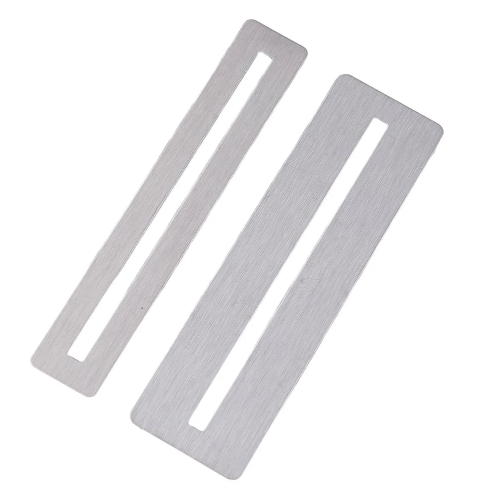 2Pcs Edelstahl Griffbrett Schutz Fret Schutz Werkzeug Für Gitarre Und Bass Gitarrenbauer Bund Einreichung Und Polieren – Detail 9