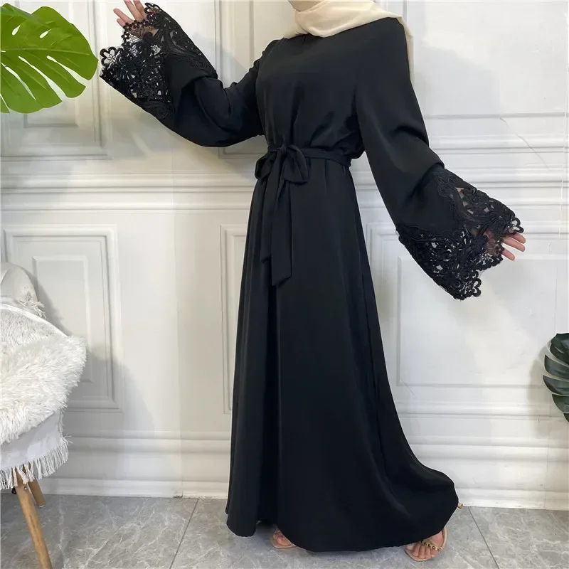 Ramadan Eid Muslim Abaya Dress Dubai Turkey Embroidery Closed Abayas for Women Zipper Islamic Modest Dresses Kaftan Hijab Robe