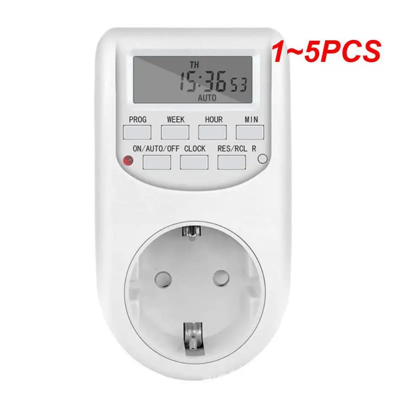 

Таймер CORUI, энергосберегающий цифровой кухонный выключатель, программируемая розетка с расписанием недели, европейская вилка