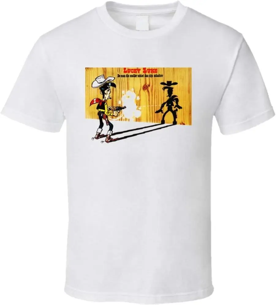 

Lucky Luke De Man Die Sneller Schiet Dan Zijn Schaduw T Shirt