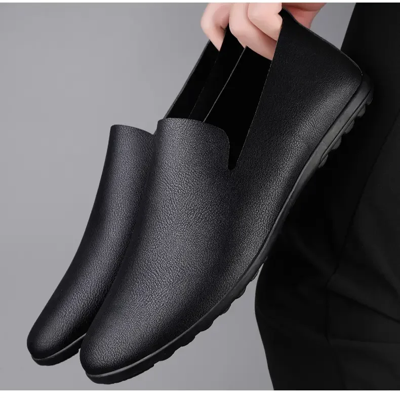 Alltagstaugliche Business-Schuhe, Modische Klassiker, Bequeme Slip-On Doudou Schuhe, Hochwertige Casual Business Loafer – Detail 10