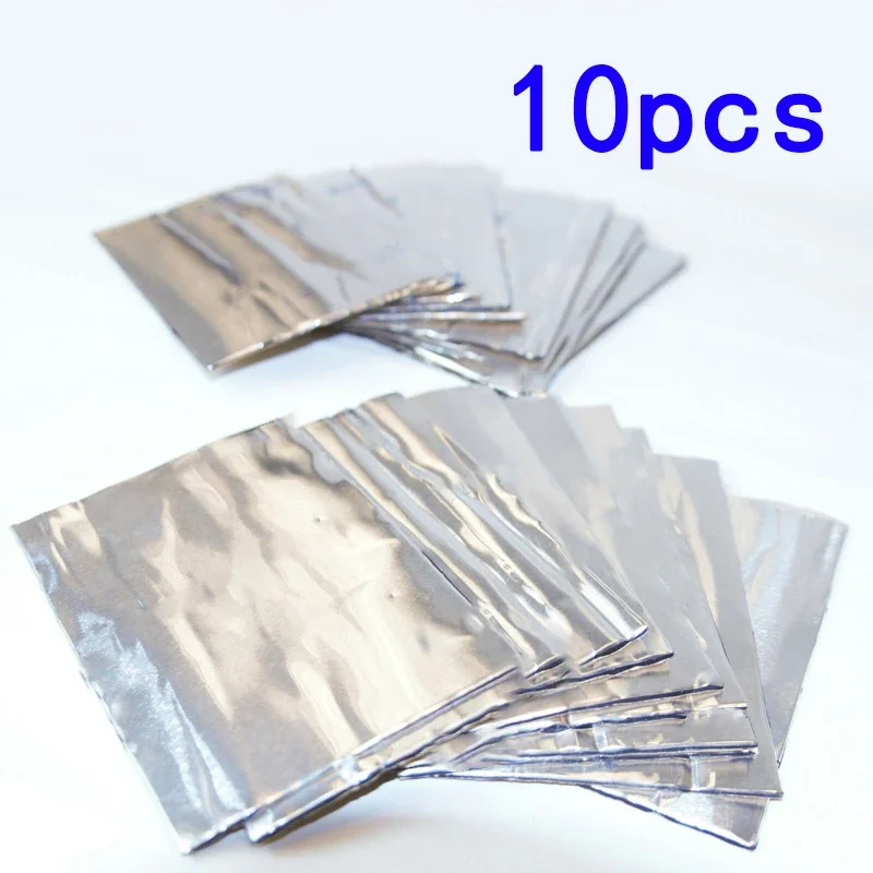 Panel Car sound insolation Damping Shock Absorber Plate 200mm*100mm For door Hood Firewall Chasis Trunk Lid 10pcs