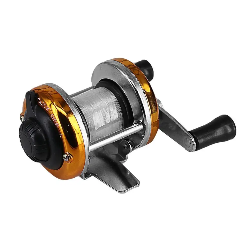 Mini Winter Ice Fishing Reel Metal Baitcasting Fishing Accessories Double  Rocker Bait Casting Reel Smooth Handle High Braking