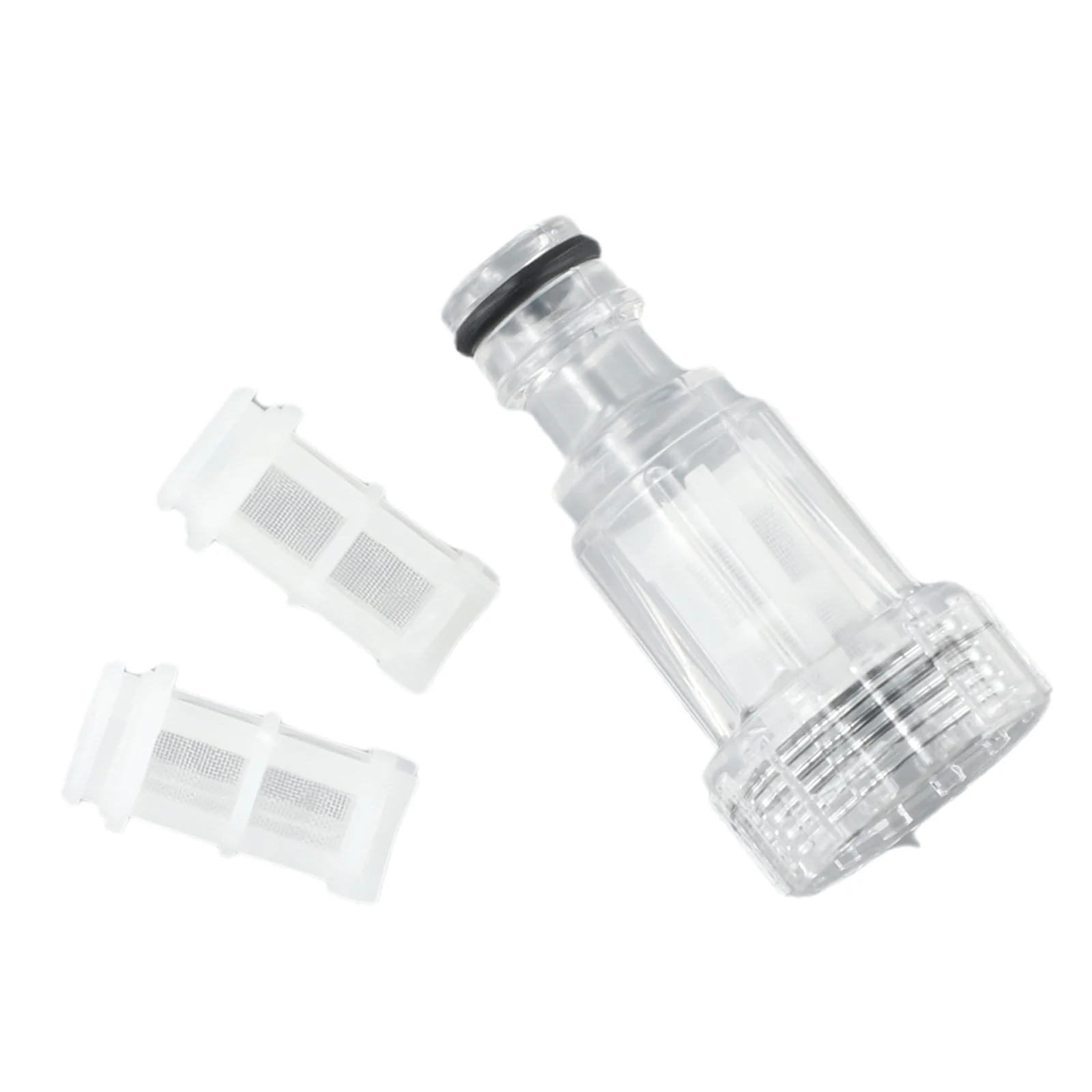 Car Washing Water Filter 1pcs High Pressure Connection Filter + 2pcs Nets Car Washing Machine Water Filter Connection For Karcher K2-K7 Series Washers