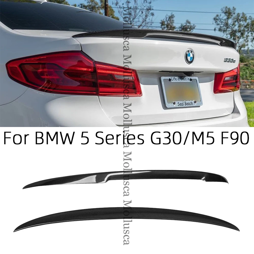 カーボン製 リア スポイラー BMW 5シリーズ G30 G38 F90 M5 2017-2019 