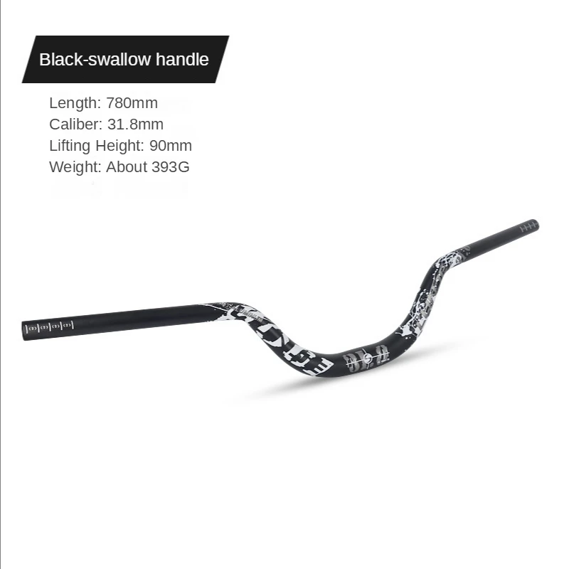 Lunje マウンテン自転車ハンドルバーハンドルバー 90