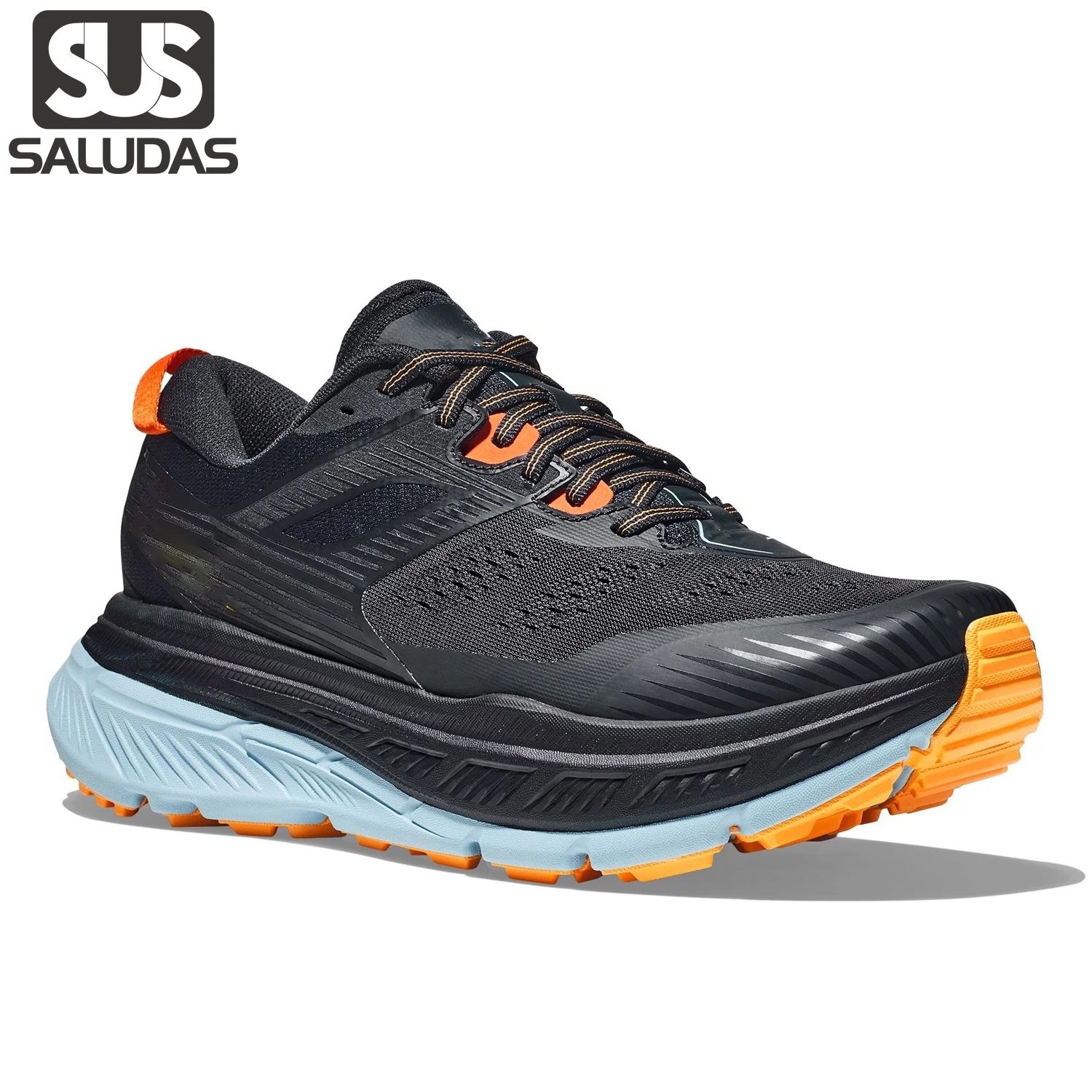 

SALUDAS Running Shoes Stinson ATR 6 Trail Running Sneakers Men Women Thick-Soled Cushioned All-Terrain Mountain Trekking Shoes