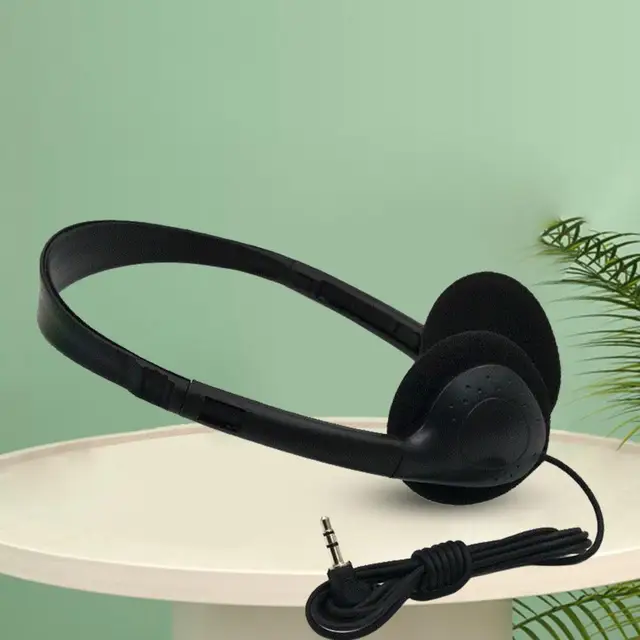 Casque filaire à réduction de bruit pour les joueurs, écouteurs portables
