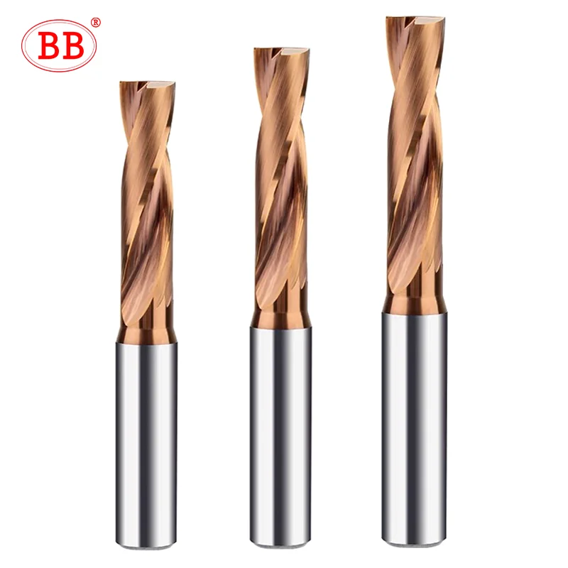 BB Flat Drill 180° CNC Inclined Curved Surface Bottom Hole Making Counterboring Tool Tungsten Carbide Steel External cooling