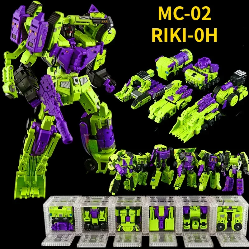 Trasformazione Distruttore Micro Cosmos Mc02 Mc-02 Idw Versione Cartone Animato Figura Acton Combinazione Giocattolo