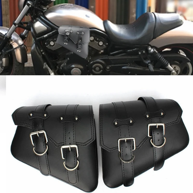 Dual Motorcycle Saddlebag Set - Multifunctional Universal Pannier Bags