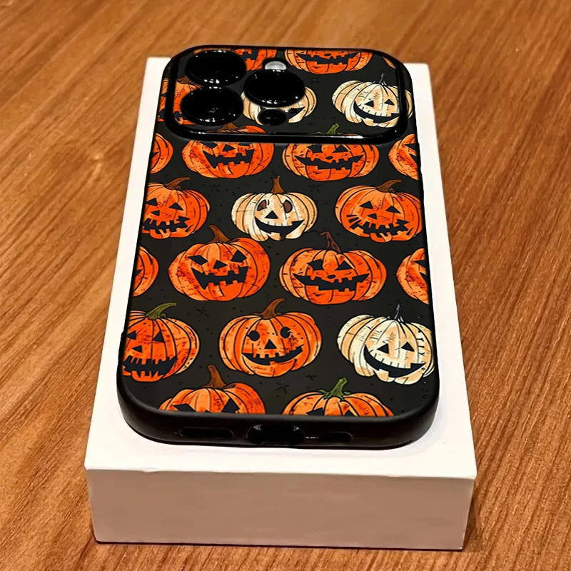 Adorable Cartoon Halloween Pumpkin Phone Case
