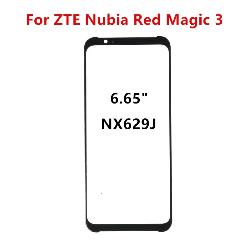 Front Glass Touch Screen LCD Display Out Panel Cover Repair Replace Parts OCA For ZTE Nubia Red Magic Mars 3 3S 5G 5S lcd display replacement,glass screen replacement,touch screen digitizer replacement,optical clear adhesive film