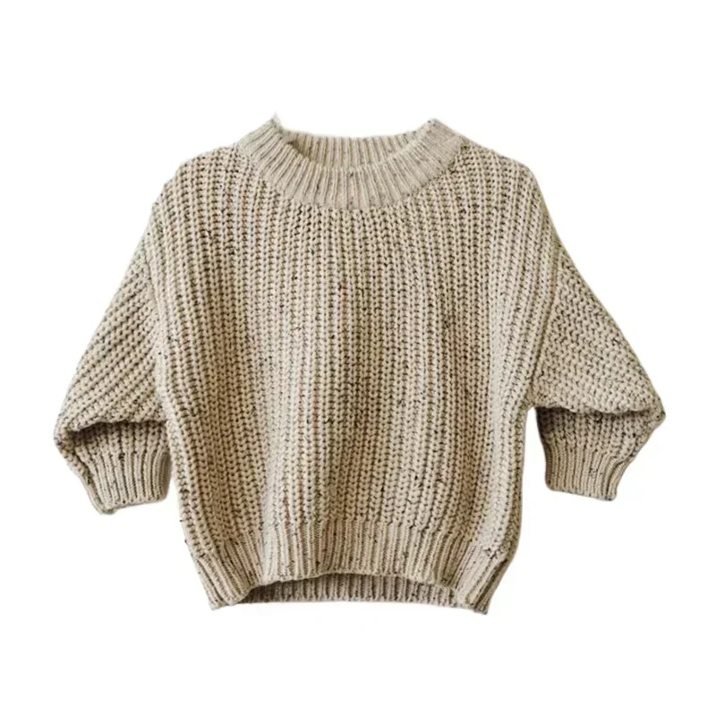 Cashmere sweater baby girls sweater Autumn Baby 0-6Y Boys Girls Knit Sweater Cotton Soft Winter Long Sleeve Baby Pullover Tops