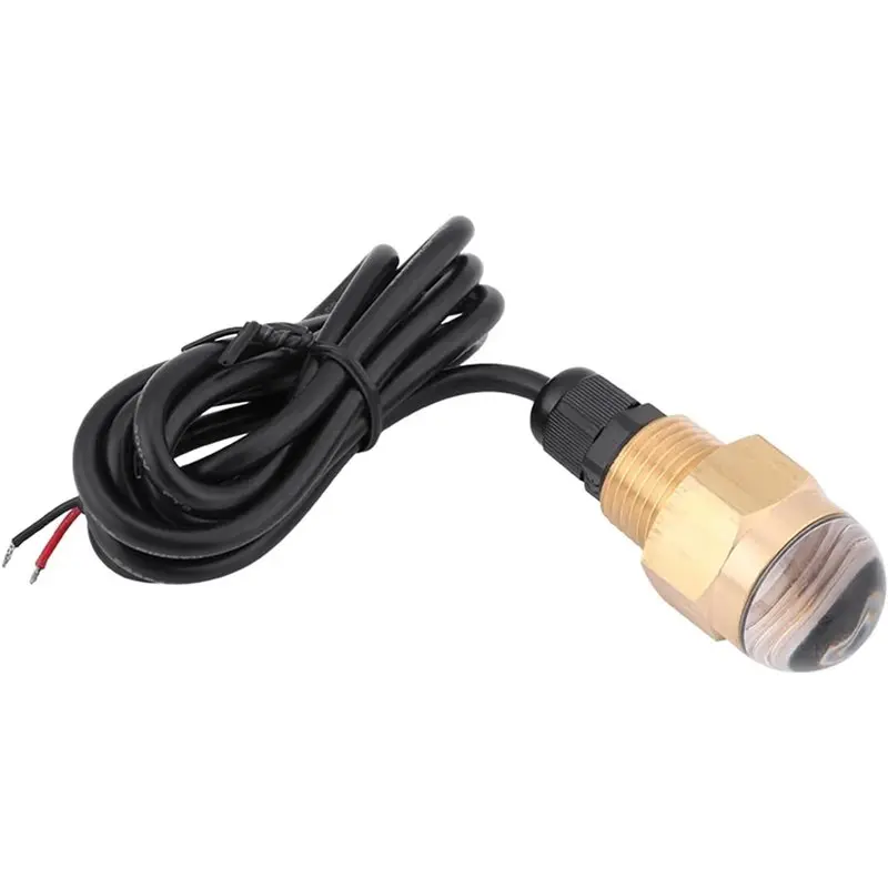 【파티 데이】해양용 LED 수중 조명 12V 황동 유리 배수 플러그 1/2인치 NPT 요트 액세서리, 주변 장식 조명