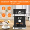 Italian Semi-automatic Coffee Machine Concentrated High Pressure Extraction Milk Foam Coffee Machine 2