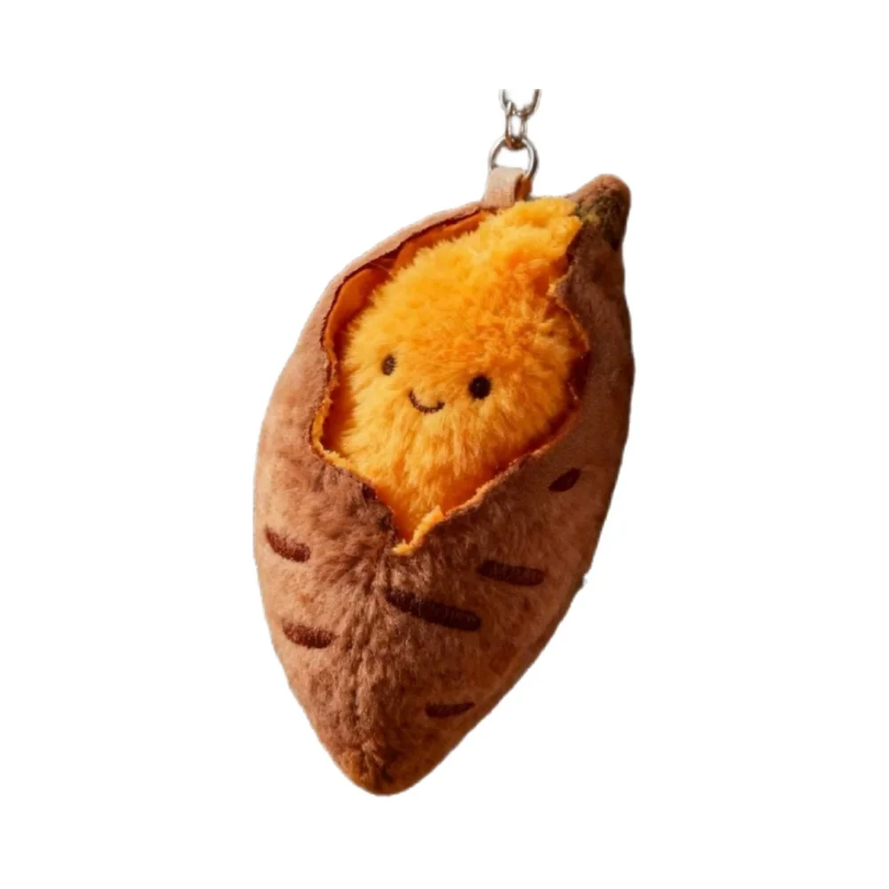 Llavero de peluche decorativo para bolso y mochila