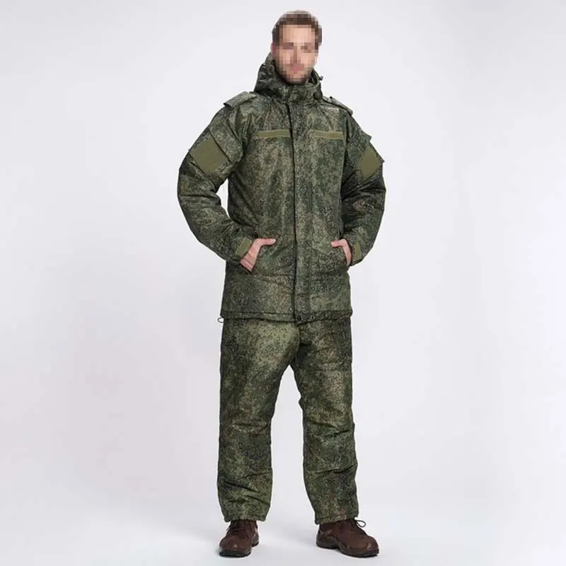 Tactical Air Soft Lv8 Winter Cotton Jacket Set VKBO Tactical Cold Jacket Military Coat Set Outdoor Hunting Warmth