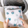Panda Dirty Clothes Bag Zip Laundry Travel Net Basket For Washing Machine Bra Underwea Mesh Bag Laundry Organizer Accessories 4