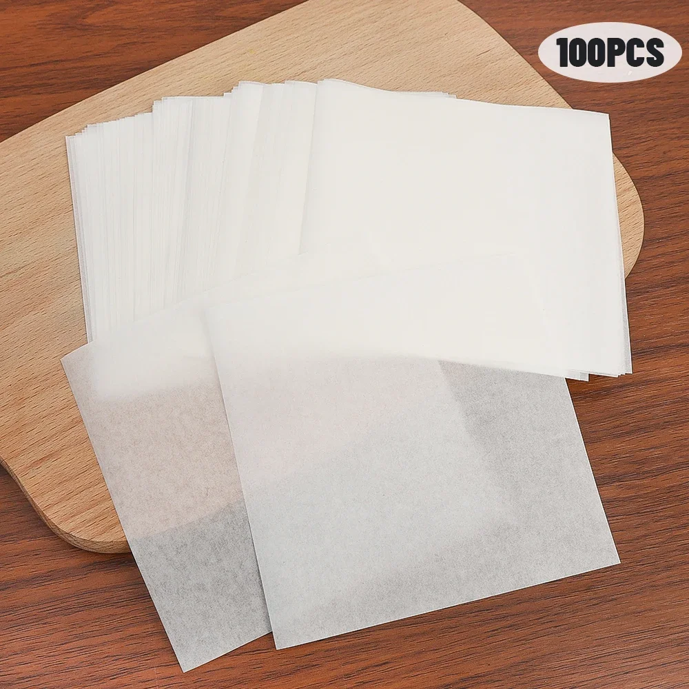 100 Feuilles De Papier À Galette Antiadhésif Pour Séparation Facile Et  Cuisson Sans Huile, Format De 4,33*4,33 Pouces, Mode en ligne