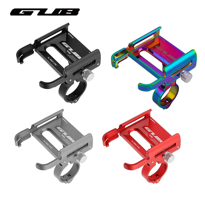 GUB Aluminum Bike Phone Holder Bicycle Phone Mount Fahrrad Handyhalterung Soporte  Movil Bici Cycle Mobile Holder - AliExpress