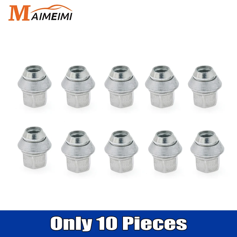 Set Di 20 Dadi Conici Per Cerchi In Acciaio – M12 X 1,5 – Adatti Per Ford Mondeo (2000-2007) Tipo B4Y, B5Y, BWY