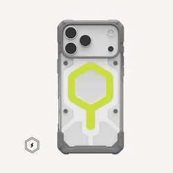 Exclusive PathFinder Magnetic Shockproof MagSafe Phone Case for iPhone 14 (NeonGreen)