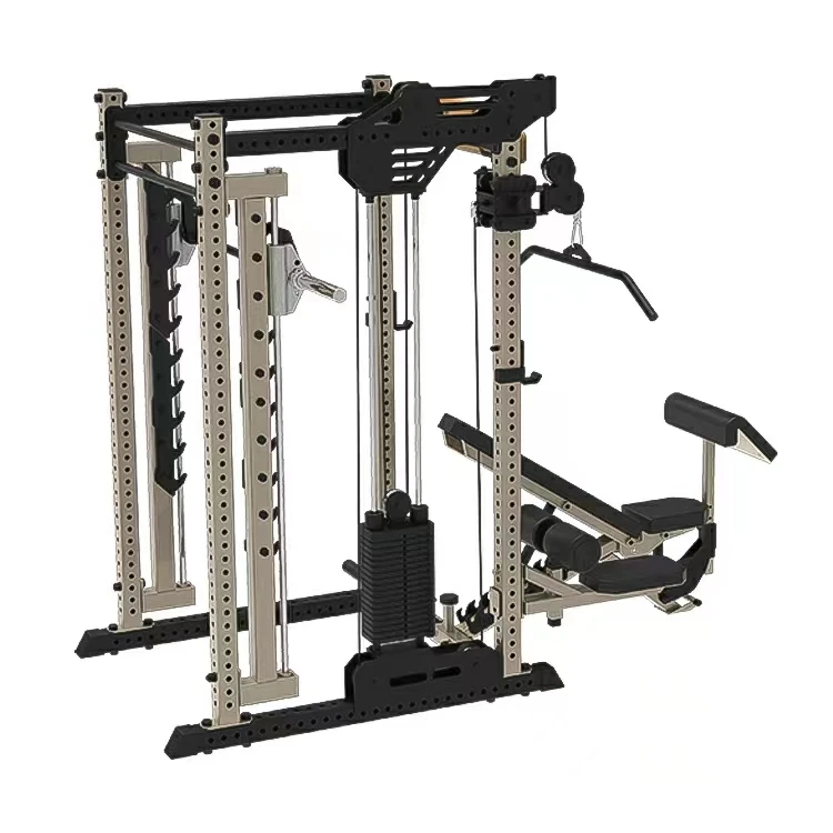 Multi Functional Trainer Barbell Rack Palestra Commerciale Squat Rack Wave Attrezzature Per Il Fitness Smith Machine