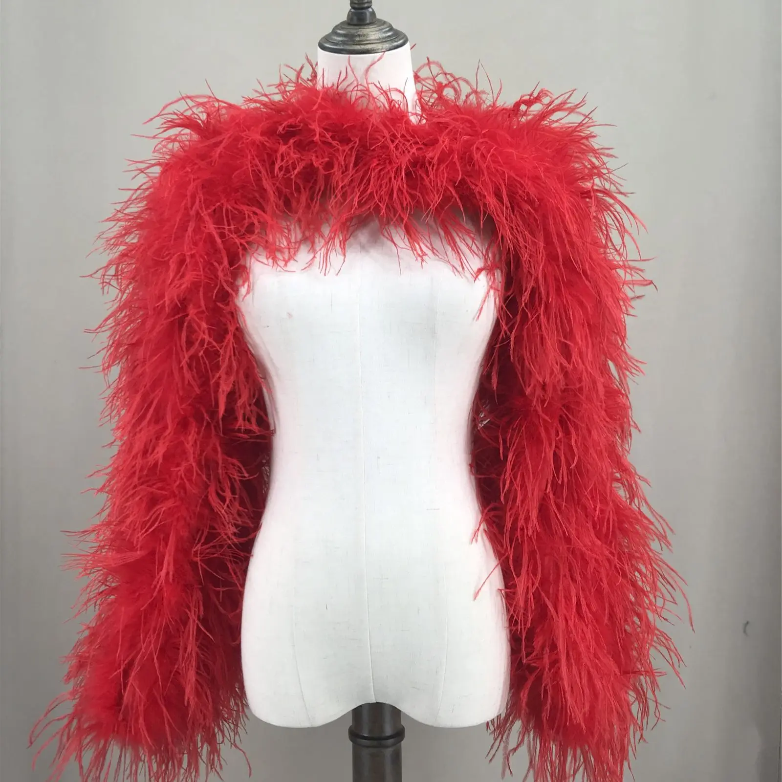 Naturtal Ostrich Feather Long Sleeve Arm Warmer Glove For Dinner Party  Wedding Concert Luxurious Furry Fluffy B230402
