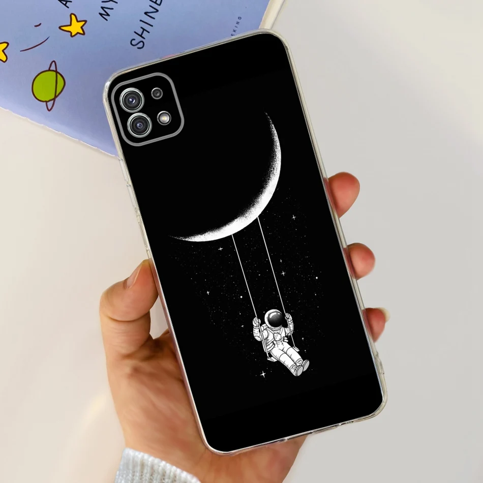 Stylish Transparent TPU Soft Silicone Phone Case
