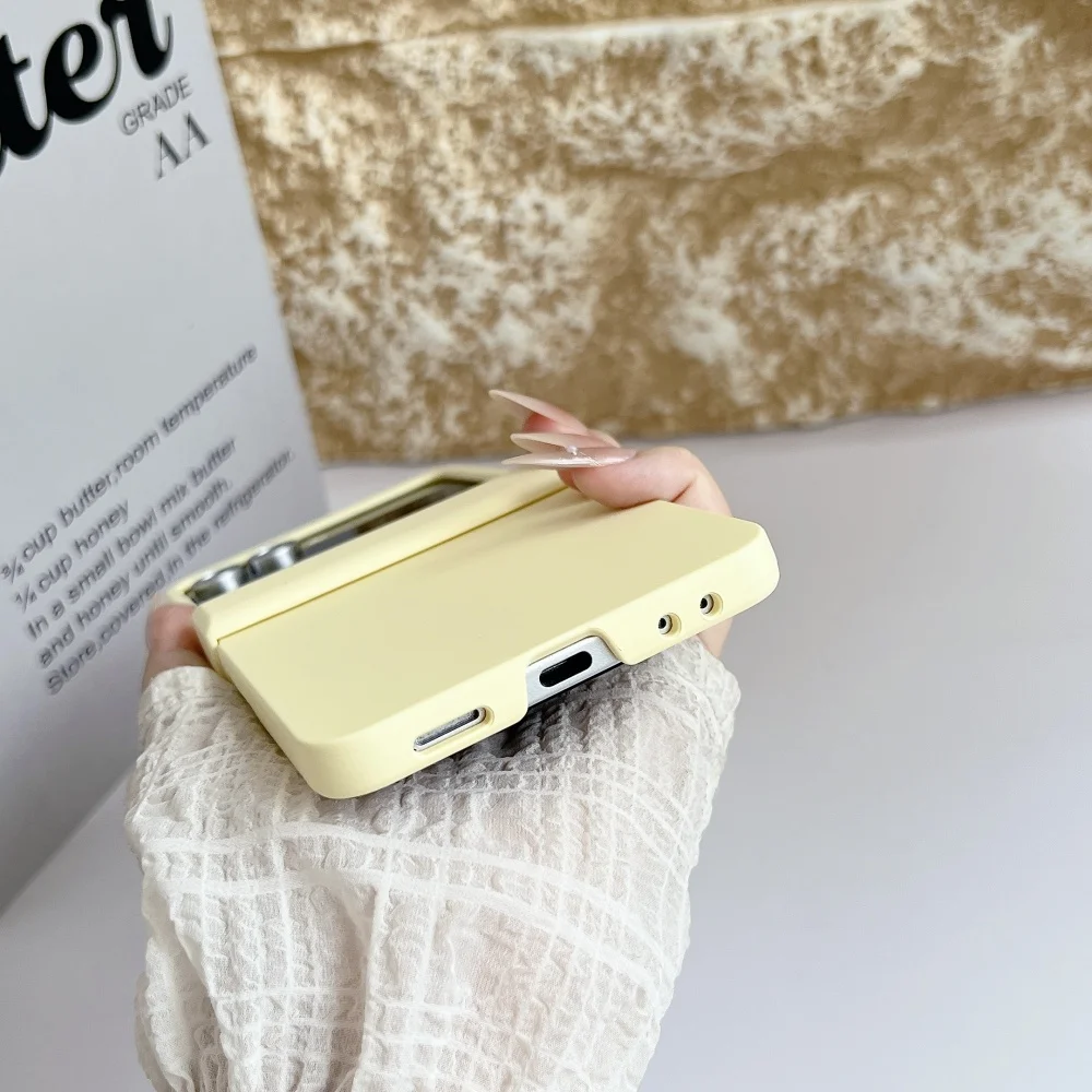 Luxury Matte Candy Color Contrast Gradient Hard Hinge Protection Shockproof Case