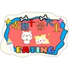 VIKAMA Cute Cartoon Cat Dog Pet Mat-Waterproof, Oil-Resistant, Food-Safe, Quick-Dry, Scratch-Resistant, Easy To Clean & No-Wash 6